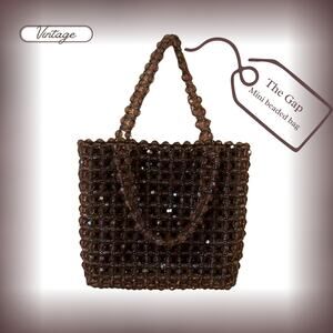 Vintage mini beaded bag from The Gap